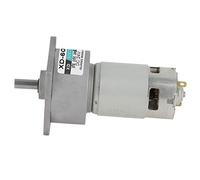 DC Motor de Engranaje Reductor de Velocidad Micro Ajustable CW/CCW Mini Caja de Engranajes de Reducción de Velocidad de Alto Torque(12V 100RPM)