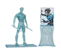 Dc Multiverse 7 inch - Nightwing (titanio) (Frostbite) (etiqueta dorada)