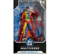 Dc Multiverse Action Figura Arcobaleno Batman (Chase) 18 Cm - Mcfarlane Toys