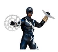 DC Multiverse Action Figure Static Shock (Trial by Fire) (Gold Label) 18 cm