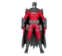 DC Multiverse Figura de acción Batman (Flashpoint) (Edición Acento Blanco y Negro) (Etiqueta Dorada) 18 cm