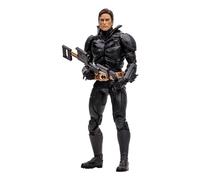 DC Multiverse - Figura de acción de Batman de 7 Pulgadas (El Caballero Oscuro) con Equipo de Paracaidismo, Coleccionable Altamente Detallada para Fans y coleccionistas