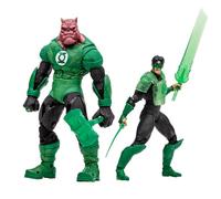 DC Multiverse Pack de 2 Figurines Kilowog & Green Lantern (Gold Label) 18 cm