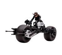DC Multiverse Vehicle Batpod with Catwoman (The Dark Knight Rises)