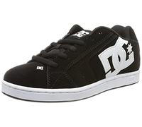 DC Net SE - Tenis de Skate para Hombre, Negro, Blanco y Negro, 40.5