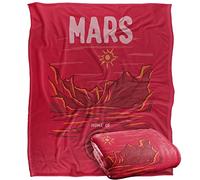 DC ORIGINALS Martian Manhunter Blanket, 152 x 127 cm The Mars Silky Touch Super Soft Throw Blanket