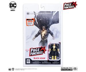 Dc Page Punch Black Adam + Comic 3inch Figura de Acción Mcfarlane Toys