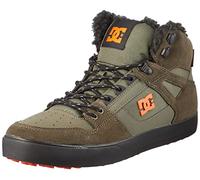 DC Shoes Pure, Zapatillas Hombre, Dusty Olive Orange, 45 EU