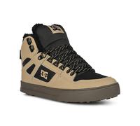 DC Pure Zapatillas Skate Altas Tipo Tenis Invernal - Marrón/Negro