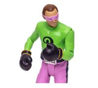 Figura mcfarlane toys dc retro batman 66 the riddler con guantes de boxeo