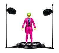 DC Retro - Figura de acción del Joker de 6 pulgadas (Batman: serie de televisión clásica), edición de luz negra (etiqueta dorada) por McFarlane Toys