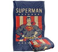 Dc Retro Liberty Manta súper suave con tacto sedoso - 91 x 147 cm