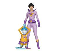 DC Retro Super Friends Action Figure Jayna & Gleek (Red Platinum Edition) 15 cm