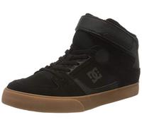 DC Shoes Pure High-Top Elastic, Zapatillas Niños, Black/Gum, 35 EU