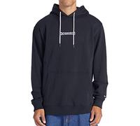 DC Shoes Sudadera BASELINE con capucha lana negro/blanco para hombre Talla XL