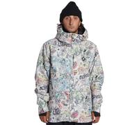 DC Shoes Basis Print Jacket Chaqueta, Vision Quest, Estándar para Hombre