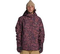 DC SHOES Basis Print Jacket - Hombre - Rojo - talla L- modelo 2025