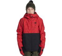 DC SHOES Basis Print Youth Jkt - Niño - Rojo / Negro - talla 12 años- modelo 2025