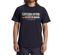 DC Shoes Camiseta T-Shirt Manga Corta Algodón Azul Marino - Hombre