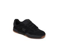 DC Shoes Central - Leather Shoes, Zapatillas para Hombre, Negro, 44.5 EU