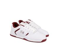 DC Shoes Central, Zapatillas Hombre, White Purple Wine, 42 EU