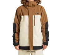 DC Shoes Chaqueta deportiva 'DEFIANT' beige / negro / blanco S beige / negro / blanco