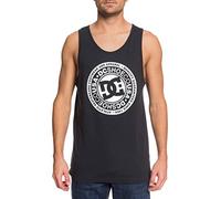 DC Shoes Circle Star - Camiseta Sin Mangas Para Hombre Camiseta Sin Mangas, Hombre, black/snow white, L