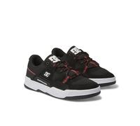 DC Shoes Construct - Calzado de Piel para Hombre ADYS100822., Naranja Negro Caliente Coral, 40 EU