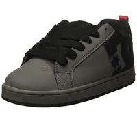 DC Shoes Court Graffik SE - Tenis de Moda para Hombre, Gris Negro Rojo, 42 EU