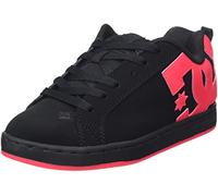 DC Shoes Court Graffik-Shoes for Women, Zapatillas Mujer, Black/Hot Pink, 36 EU