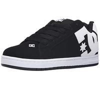 DC Shoes Court Graffik - Zapatillas Bajas para Hombre, Negro (Schwarz 2), 45 EU