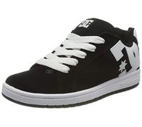 DC Shoes - Court Graffik, Zapatillas de Skate Niños, Black/White,
