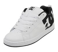 DC Shoes Court Graffik, Zapatillas Mujer, Blanco y Negro, 41 EU