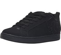 DC Shoes Court Graffik Zapatillas para Hombre, Negro Y Blanco 001, 44 EU