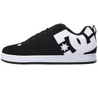 DC Shoes Court Graffik - Zapatos de Piel Para Hombre Zapatillas para Hombre, Negro, 43 EU