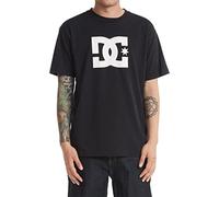 DC Shoes Dc - Camiseta de manga corta para hombre con logotipo Star, Negro , L