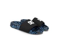DC Shoes DC Slide Se, Sandalia Hombre, Azul Marino y Negro, 48.5 EU