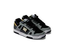 DC Men's Stag Causal Skate Shoe, Zapatos Hombre, Gris Amarillo, 48.5 EU