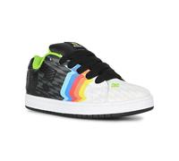 DC Shoes Graffik Skate Shoes 43i - Zapatillas Skate Negras/Blancas/Multi