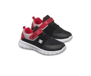 DC Shoes Heathrow Prestige EV - Zapatillas Deportivas oscuras, Negro/Lima, Talla 30,5 EU, Dark Shadow Black Lime, 30.5 EU