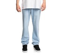 DC Shoes Jeans Rectos Straight Azules Indigo Claro - Algodón