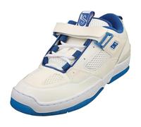 DC Shoes JS 1 - Zapatillas de Skate para Hombre, Color Blanco y Azul, Talla 42,5 EU