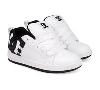 DC Shoes Jungen Court Graffik - Zapatillas de Skate, Blanco y Negro, 38 EU