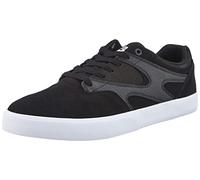 DC Shoes Kalis Vulc, Zapatillas Hombre, Negro (Black/White BKW), 38.5 EU