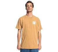 DC Shoes, Line Up Camiseta de Manga Corta, Hombres, S, Medal Bronze Acid Wash
