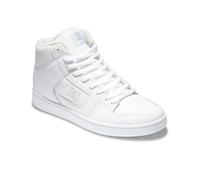 DC Shoes Manteca 4 Hi High Top - Tenis Casuales para Patinar para Hombre, Blanco (White/White/Battleship), 45 EU