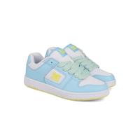 DC Shoes Manteca 4, Zapatillas Mujer, Azul, Amarillo, Blanco, 35 EU