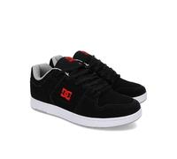 DC Shoes Manteca para hombre, Negro/Rojo, 12
