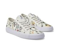DC Shoes Manual, Zapatillas Hombre, White White Print, 44 EU