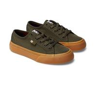 DC Shoes Manual, Zapatillas, Verde Oliva, 34 EU